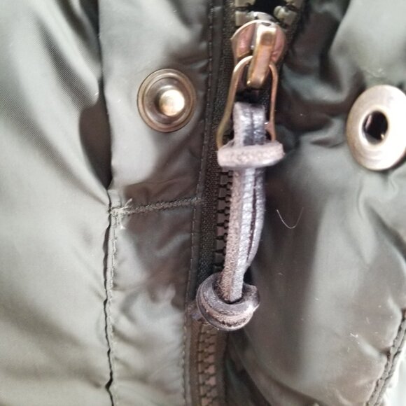 Polo Ralph Lauren Puffer Down Vest Mens 2XB Big Green Jacket Full Zip VINTAGE - Picture 9 of 12